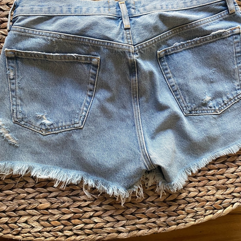 Agolde denim shorts